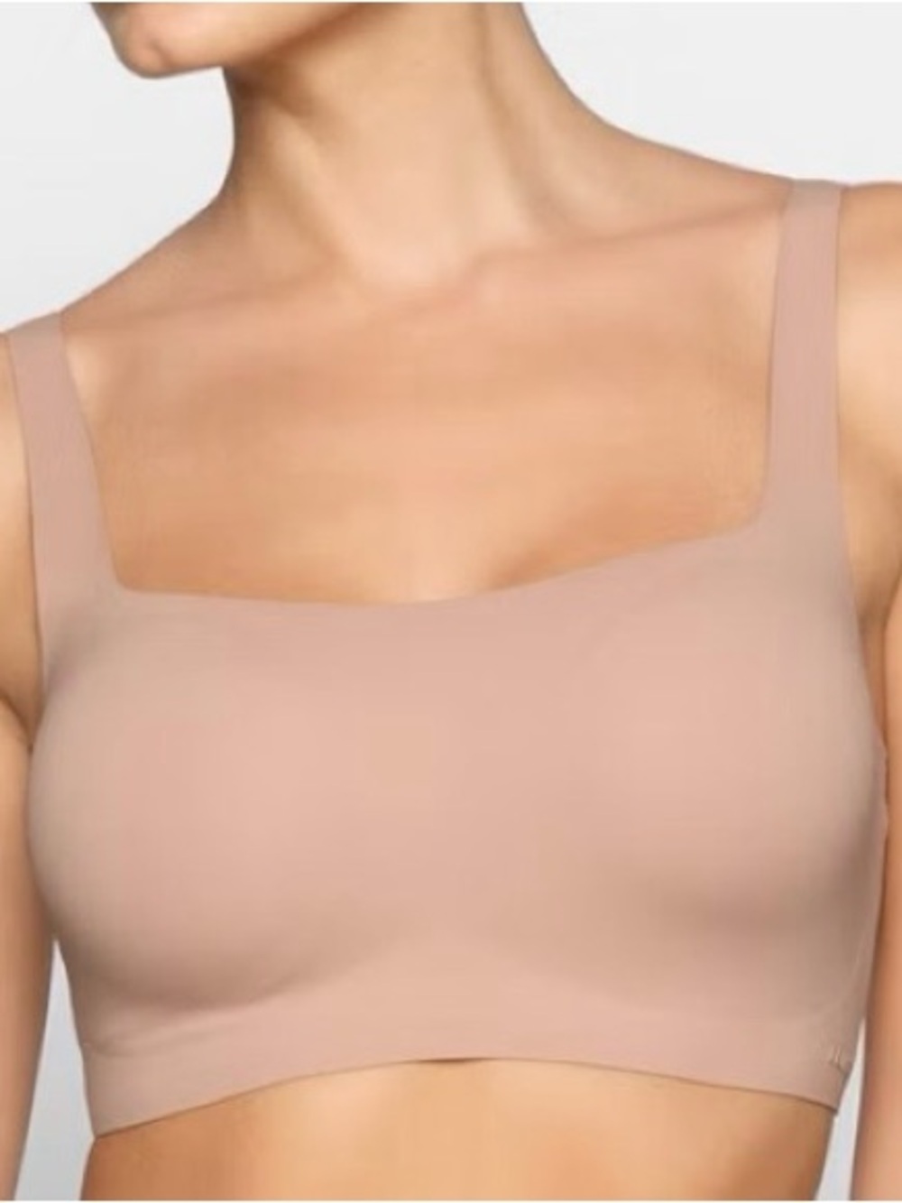 Skims Naked Scoop Bralette in Clay